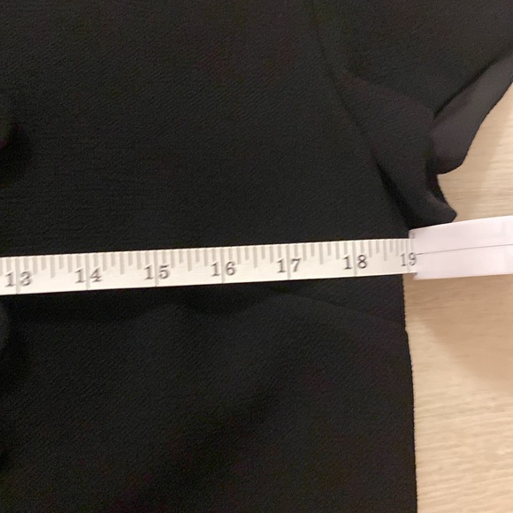 J Crew Black Bow Dress Size 8 - Picture 13 of 15